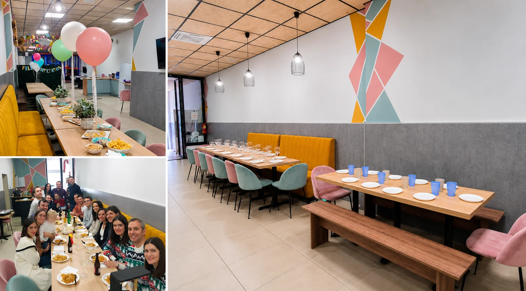Sala para fiestas privadas en Zaragoza centro — El Parque 250 m2