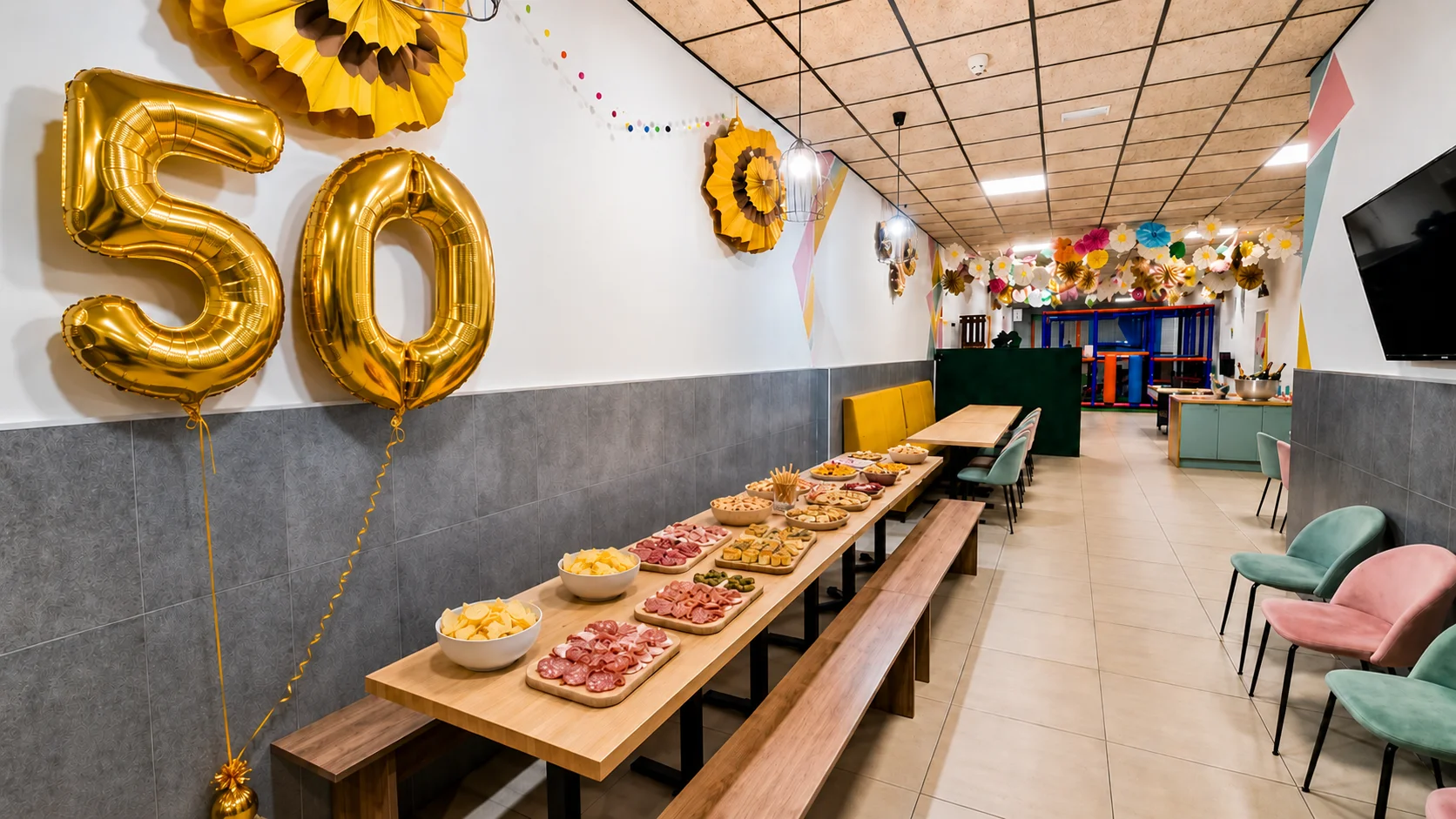 Sala para cursos y talleres en el centro de Zaragoza — El Parque, 250 m²