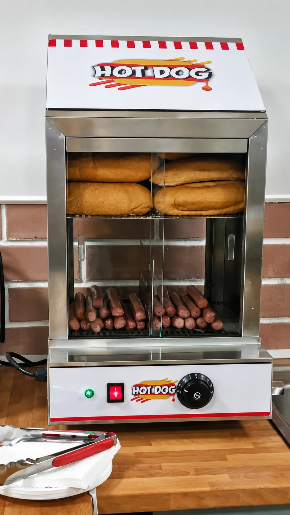 Máquina de perritos calientes para cumpleaños en Zaragoza